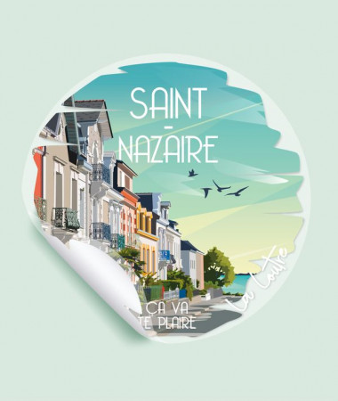 Autocollant Saint Nazaire