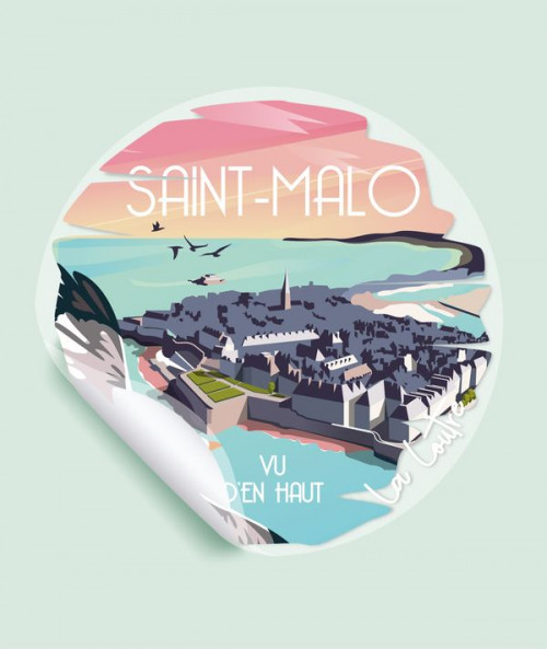 Autocollant Saint Malo