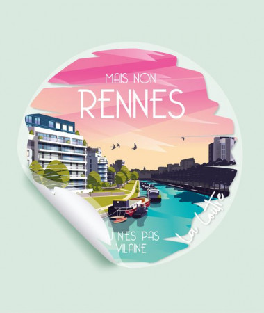 Rennes Sticker