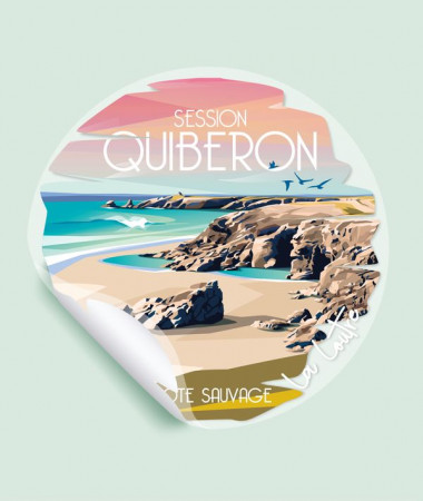 Quiberon Sticker