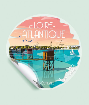 Autocollant Loire Atlantique