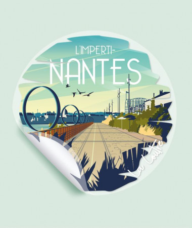 Autocollant Nantes