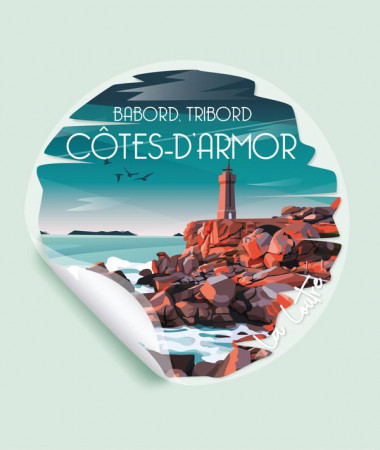 Côtes d'Armor Sticker