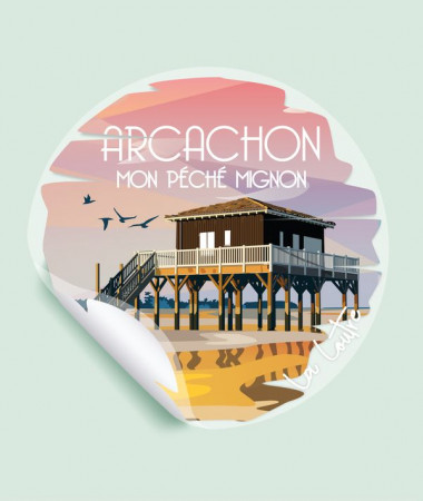 Arcachon Sticker