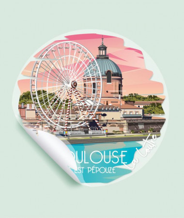 Toulouse Sticker