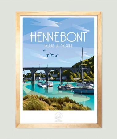 affiche ville hennebont