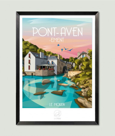 affiche pont aven