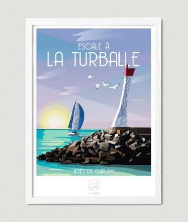 affiche rétro la turballe