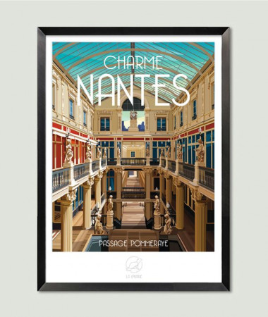 affiche vintage nantes