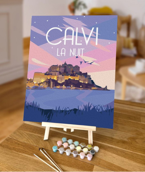 peinture par numéro calvi
