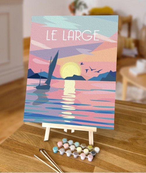 peinture par numéro le large