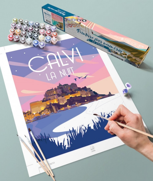 peinture par numéro calvi