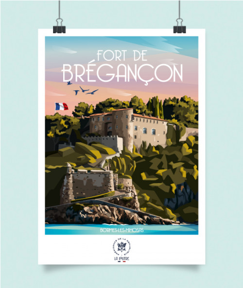 affiche fort de brégançon