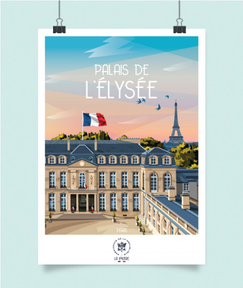 Affiche Palais de l'Élysée...