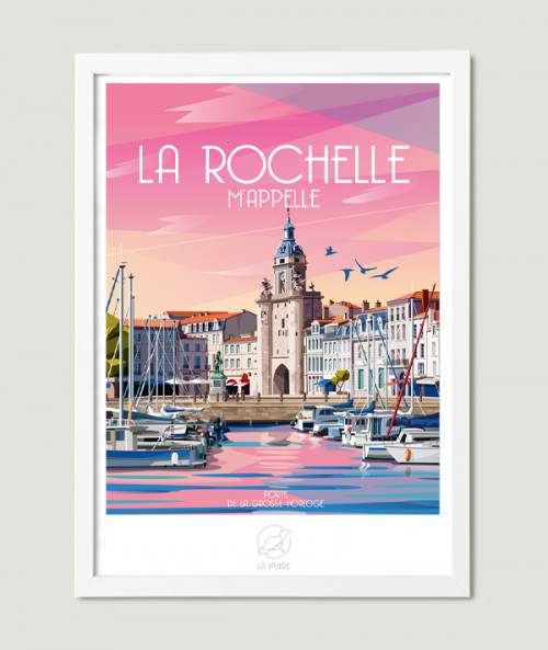 Affiche La Rochelle Port