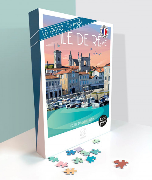 Puzzle Ile de Ré Saint Martin - 1000 pcs