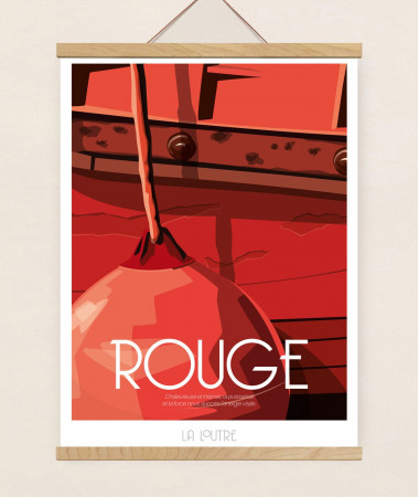 Affiche Nuances - Rouge