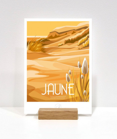 Carte Nuances - Jaune