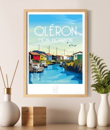 Affiche Oléron - vintage decoration 