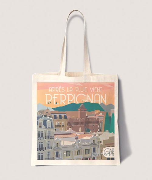 Tote Bag Perpignan - vintage decoration 
