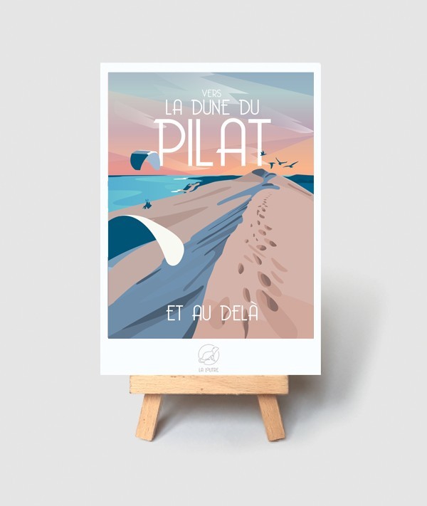 Carte Pilat - vintage decoration 